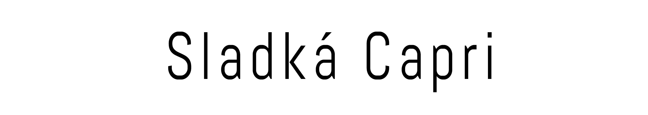 Sladká Capri